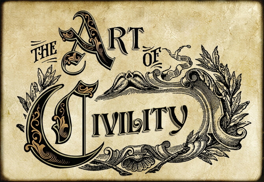 the art of civility calligraphy