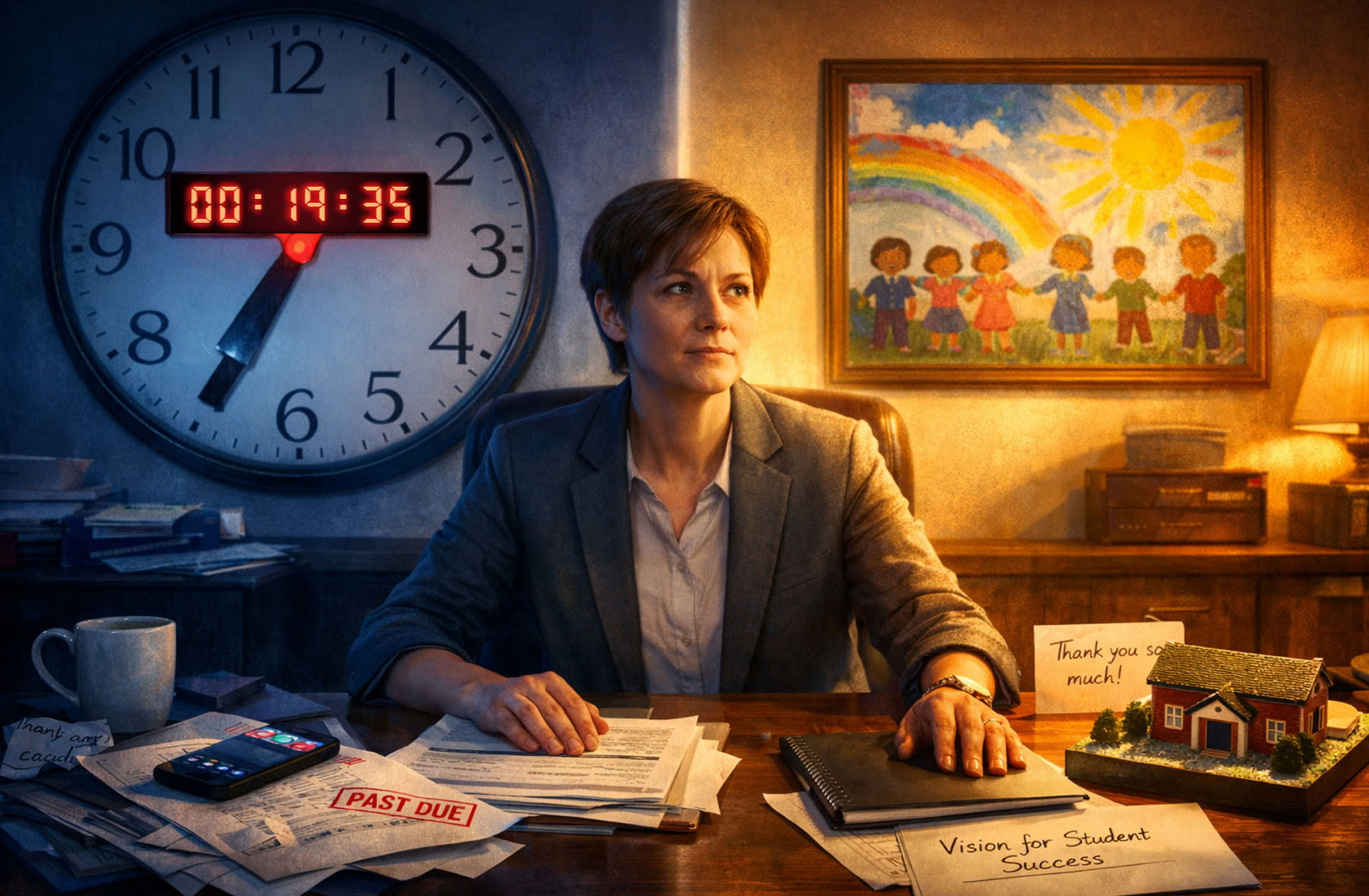 Caught between the clock and the mission: the School Leader’s dilemma