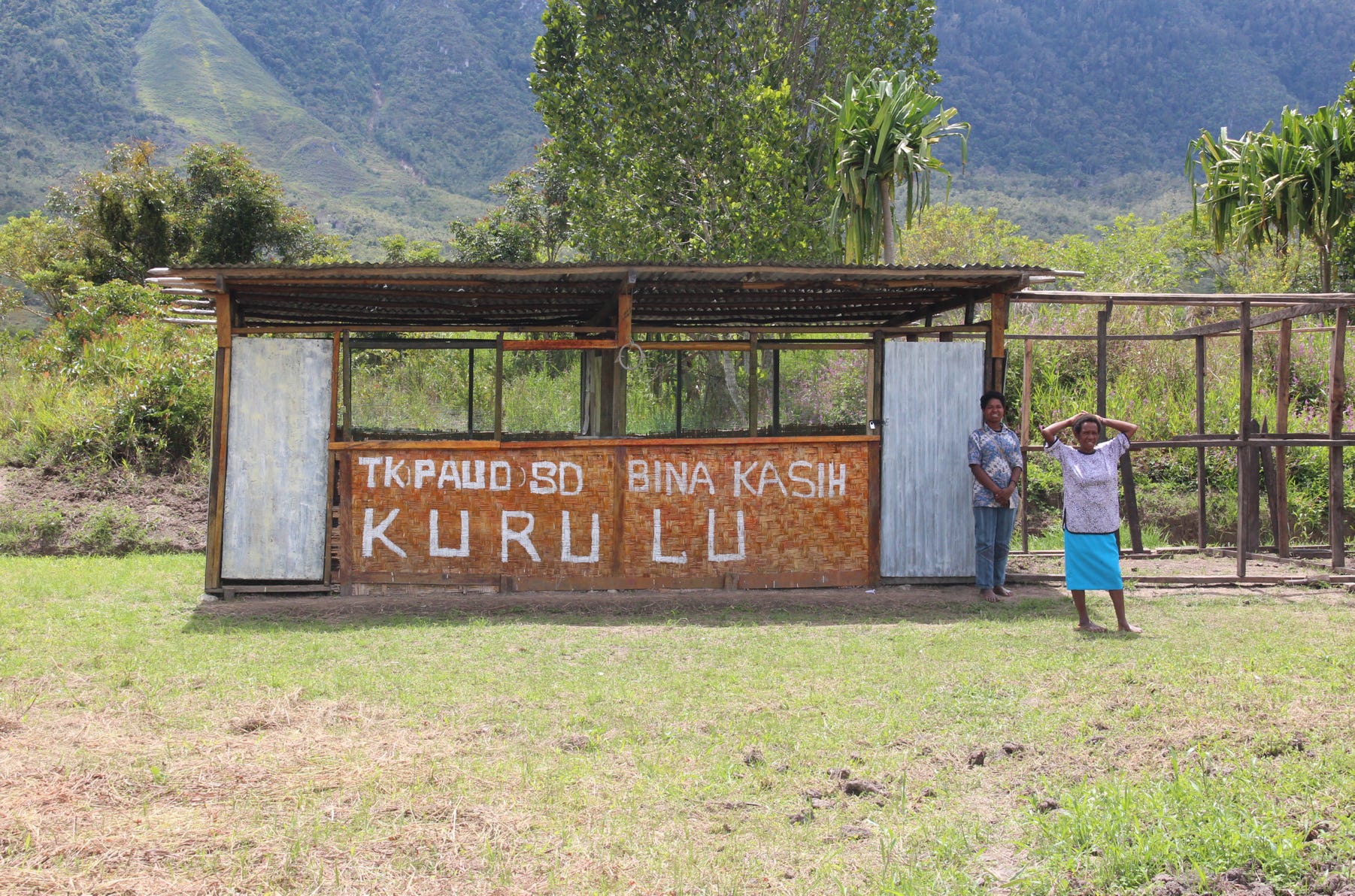 this school is administered by the congregation of the tiny Bethel Church, located beside the Wamena-Kurulu Road in Punakul village of Libarek District in the remote Highlands of West Papua (formerly Irian Jaya), Indonesia.