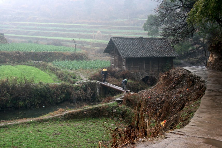Gubin village, Majiang County, Guizhou province, China