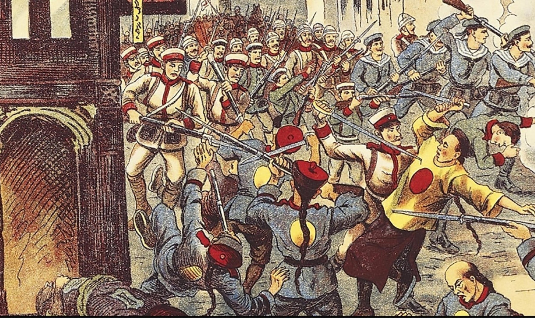The Boxer Rebellion in Beijing