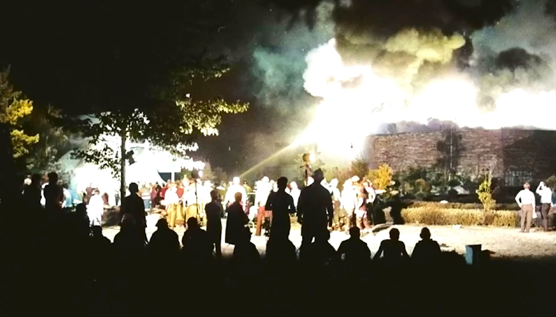 News photo of fire from Dark Records https://www.youtube.com/watch?v=jsVhUYdOVaI