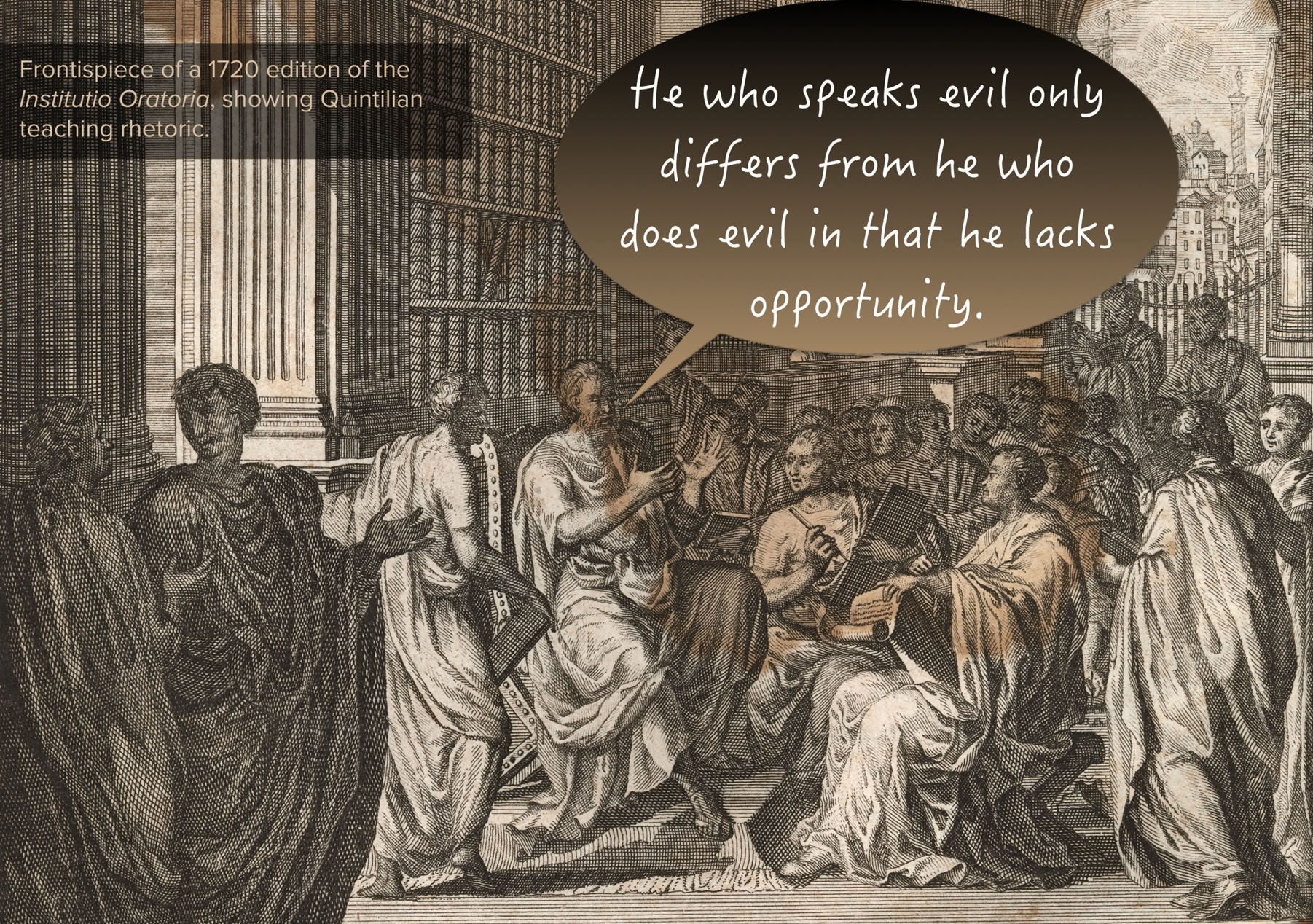 Quintilian’s Education of the Orator: The Ethical Speaker 