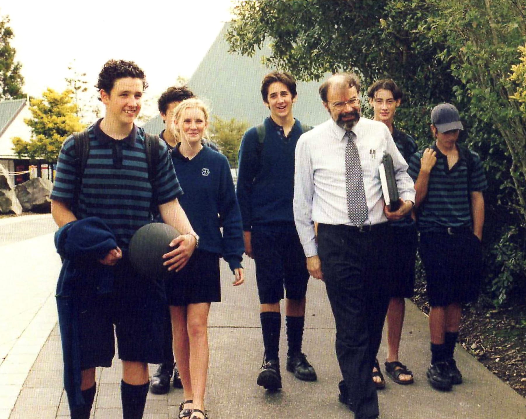 In March 1999, while Stephen Codrington was Chief Executive (i.e. Head of the School) at Kristin School in Auckland, New Zealand, he decided to “be” a student for a day, following the routine of a typical Year 10 student for the day to understand and appreciate their experience.  